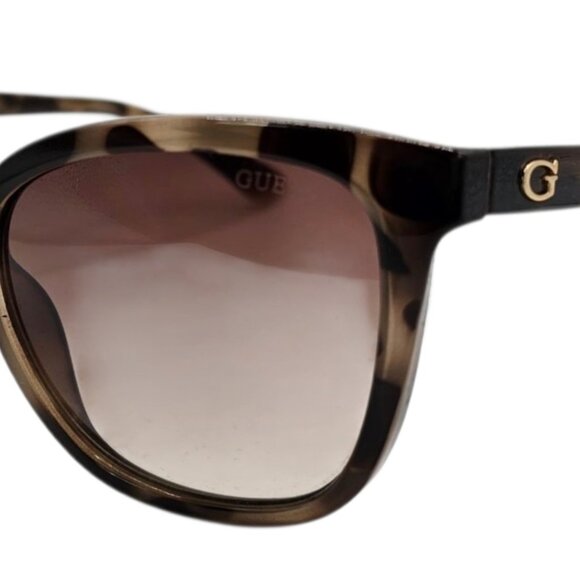 🕶️ Guess GF6005 Sunglasses – Tortoise Brown – Original Leopard Case - Picture 8 of 10